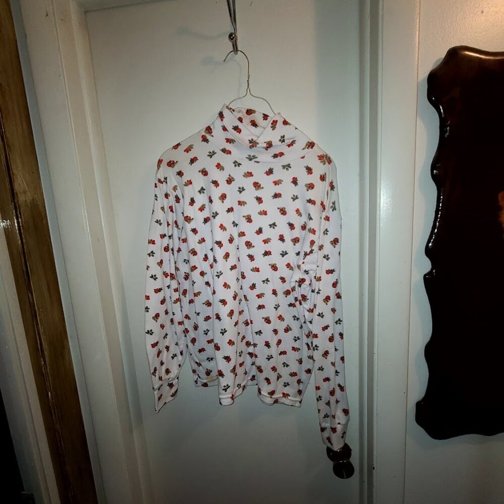 Fall  leaves Turtle neck